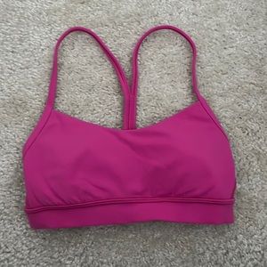 Lululemon flow Y sports bra-pink